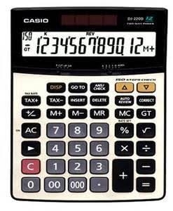 Casio dj220d sales