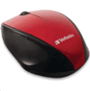 VERBATIM SILENT ERGONOMIC WIRLESS MOUSE RED