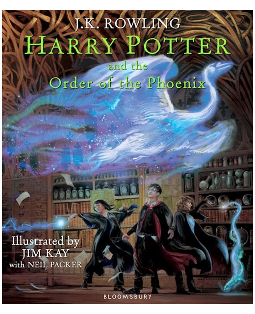 HARRY POTTER AND THE ORDER OF THE PHOENIX Illustrated Edition