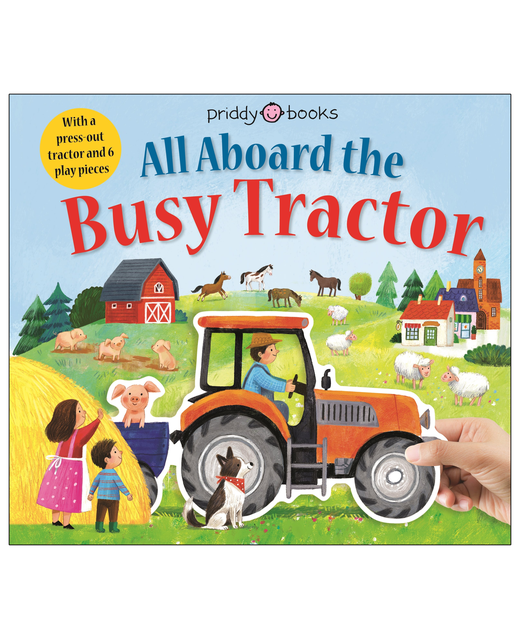 ALL ABOARD THE BUSY TRACTOR