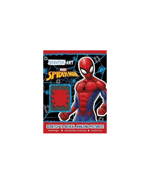 SPIDERMAN SCRATCH ART