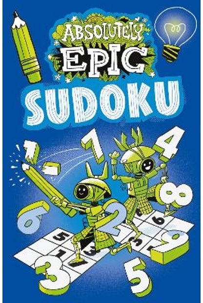 ABSOLUTELY EPIC SUDOKU Children Books Activities Colouring Books 