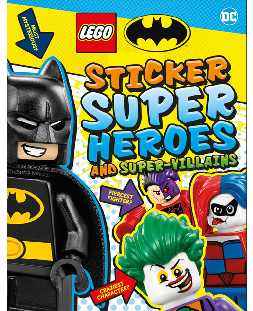 LEGO BATMAN STICKER SUPERHEROES