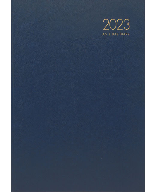DIARIES 2023 MILFORD A51 DAY DIARY NAVY 