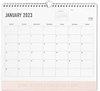 DESK CALENDAR 2023 ROSEWATER