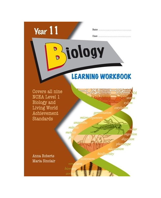 ESA Biology Learning Workbook Level 1 Year 11 