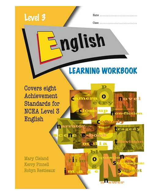 NCEA Level 3 English Learning Workbook
