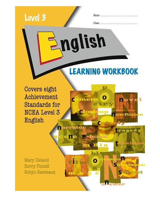 NCEA Level 3 English Learning Workbook