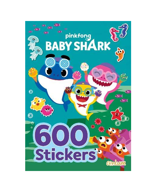 BABY SHARK 600 STICKER BOOK