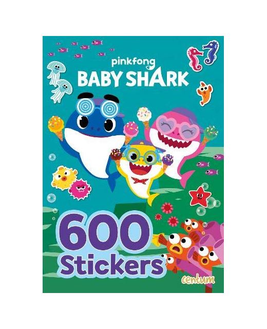 BABY SHARK 600 STICKER BOOK