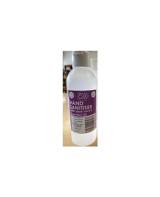 HAND SANITISER 250ML with aloe vera and essential oil