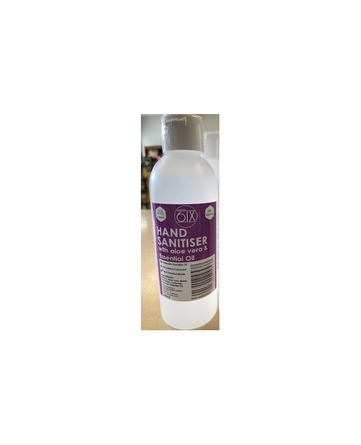 HAND SANITISER 250ML with aloe vera and essential oil