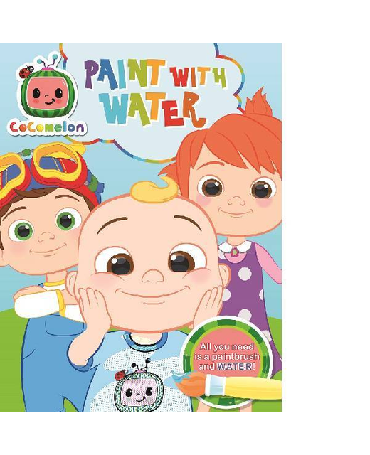 COCOMELON PAINT WITH WATER