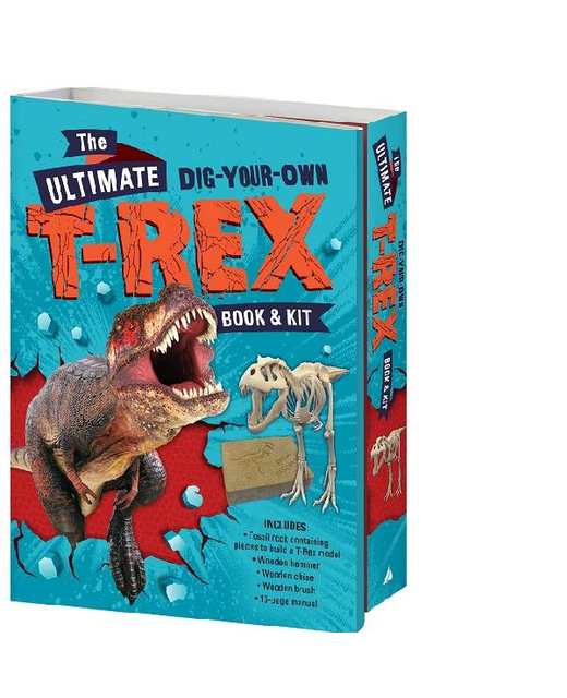 DIG-YOUR-OWN T-REX BOOK & KIT 