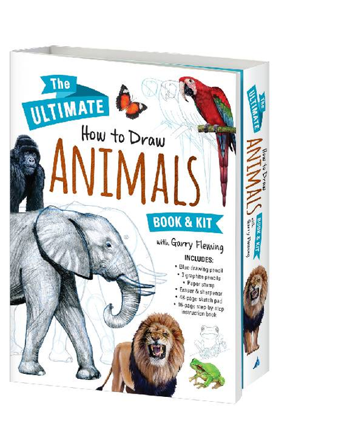 HOW TO DRAW ANIMALS BOOK & KIT