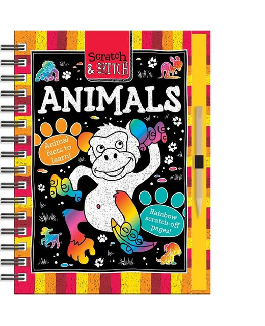 SCRATCH AND SKETCH ANIMALS
