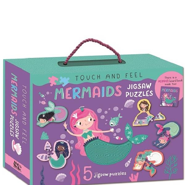TOUCH AND FEEL MERMAIDS JIGSAW PUZZLE Games & ToysPuzzles Onehunga