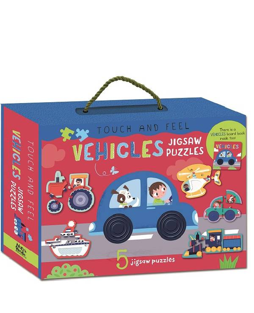 TOUCH AND FEEL VEHICLES JIGSAW PUZZLE 