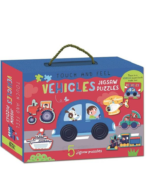 TOUCH AND FEEL VEHICLES JIGSAW PUZZLE 