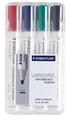 WHITEBOARD MARKER STAEDTLER BULLET 4 ASSORTED PACK