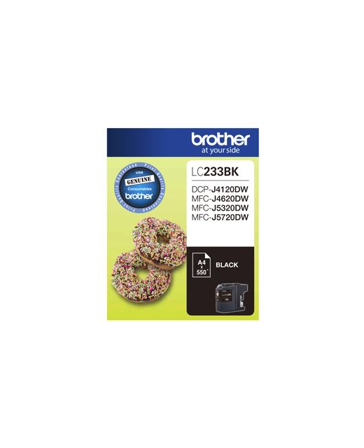 Brother Ink Cartridge LC233 Black 550 pages