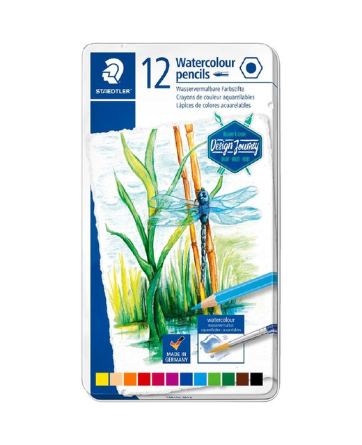 STAEDTLER 12PC WATERCOLOUR PENCILS