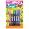 GLITTER GLUE AMOS CONFETTI COLOURS 5PK