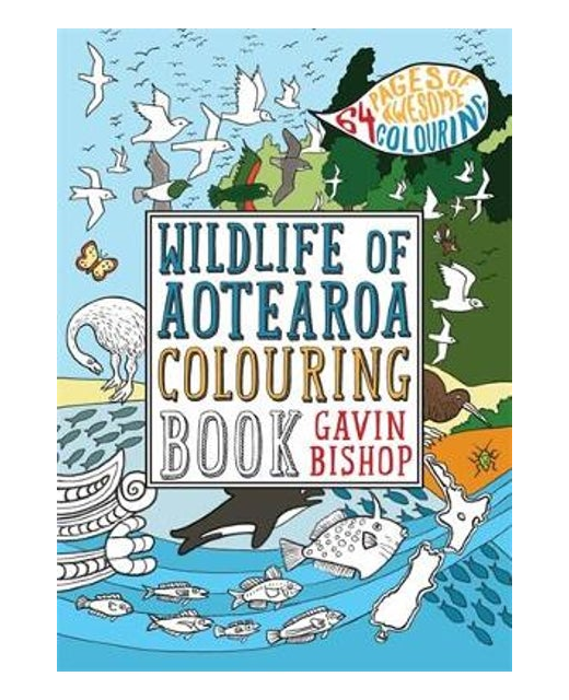 WILDLIFE OF AOTEAROA COLOURING BOOK