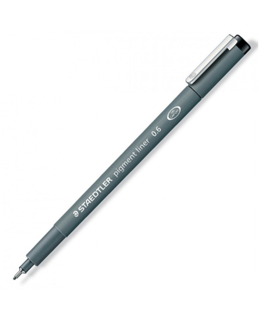 PEN STAEDTLER PIGMENT LINER 0.6MM BLACK