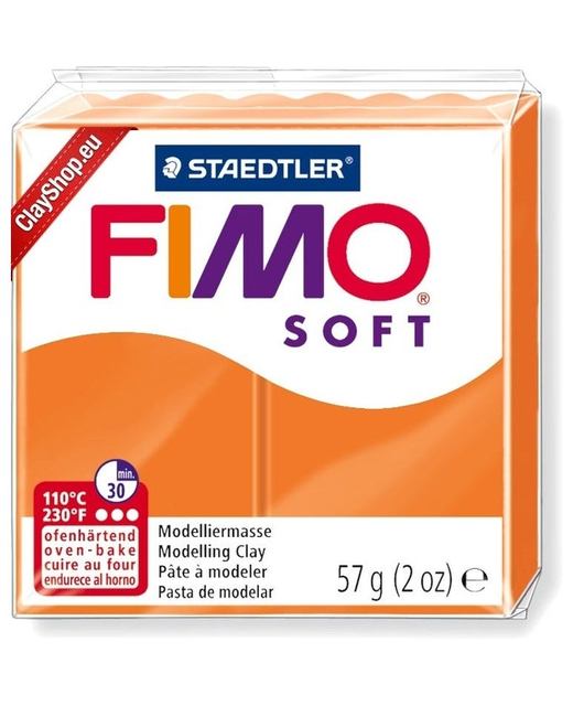 MODELLING CLAY FIMO 56G SML TANGERINE