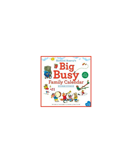 BIG BUSY FAMILY CALENDAR Gifts & Greeting CardsCalendars Onehunga