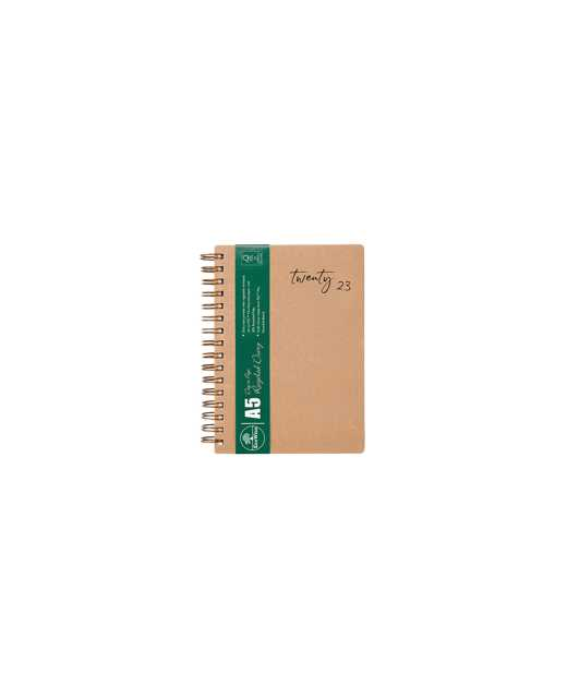 2023 ECO WISE KRAFT A5 DIARY DAY PER PAGE Stationery Diaries 2023-eco-wise-kraft-a5-diary-day-per-page-stationery-diaries