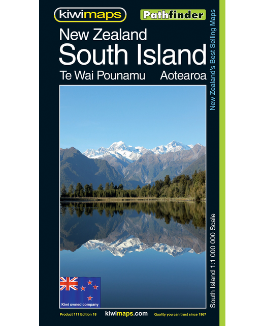 MAP PATHFINDER NZ SOUTH ISLAND FOLD UP 