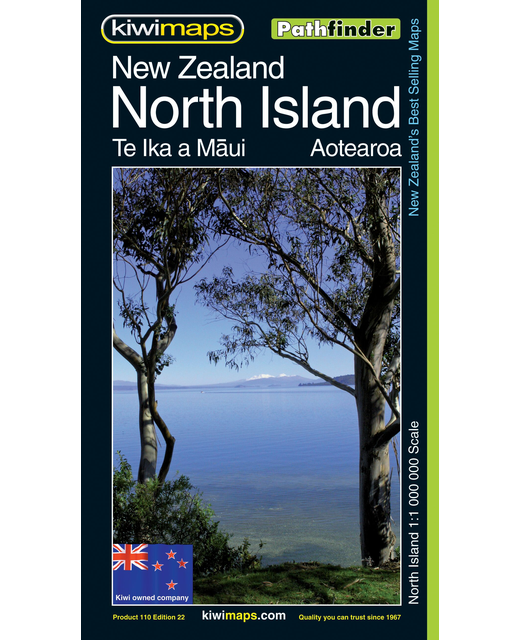 MAP PATHFINDER NZ  NORTH ISLAND FOLDUP