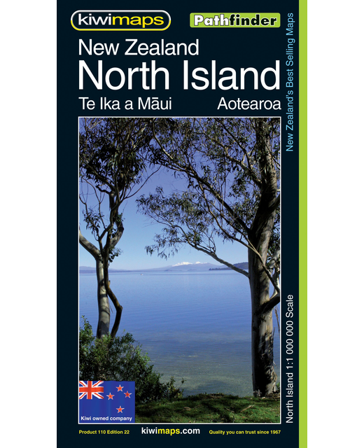 MAP PATHFINDER NZ  NORTH ISLAND FOLDUP