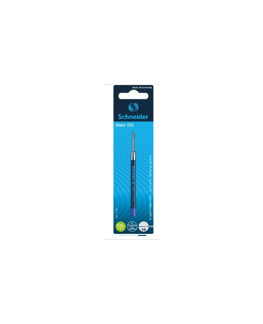 PEN REFILL SCHNEIDER BALLPOINT 755 XTRA BROAD BLUE