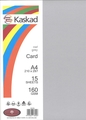 KASKAD CARD OWL GREY A4 15 SHEETS 160 GSM