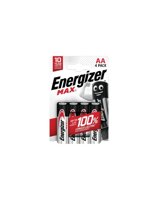 BATTERIES ENERGIZER AA 4PK