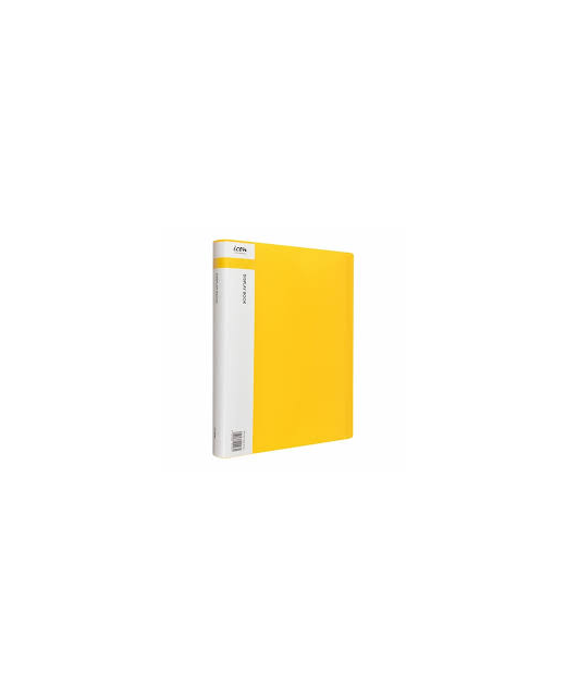 DISPLAY BOOK ICON A4 40 POCKET YELLOW