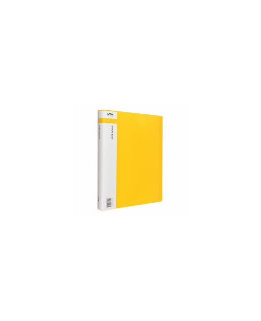 DISPLAY BOOK ICON A4 40 POCKET YELLOW