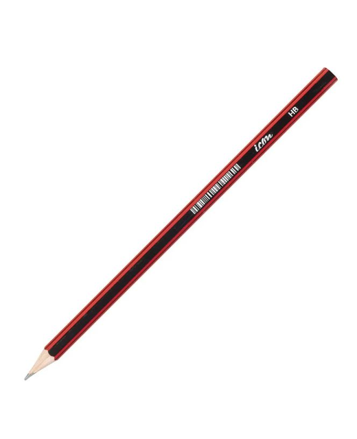 ICON HB PENCIL RED BLACK