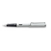 LAMY AL STAR FOUNTAIN PEN FINE WHITE SILVER 