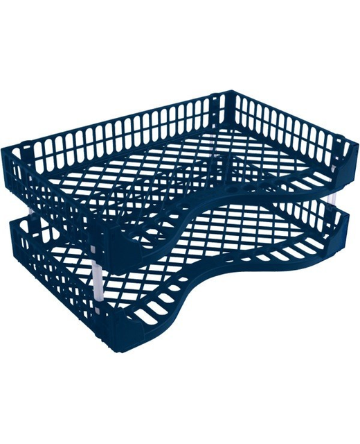 Document Tray Bic Navy Blue