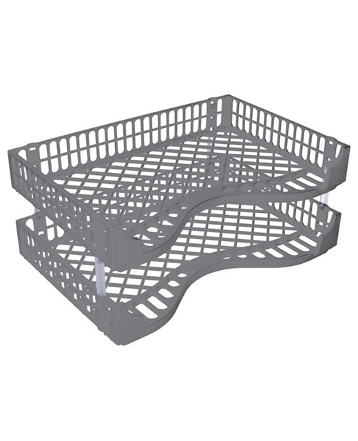 Document Letter Tray Bic Stone Grey
