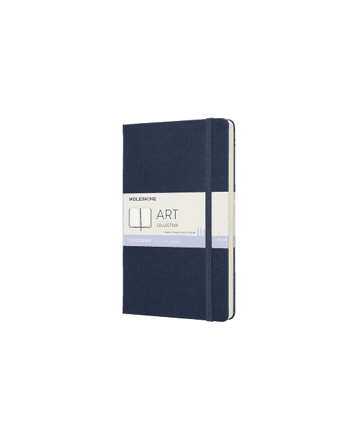 MOLESKINE ART COLLECTION STETCHBOOK LARGE SAPPHIRE BLUE Stationery