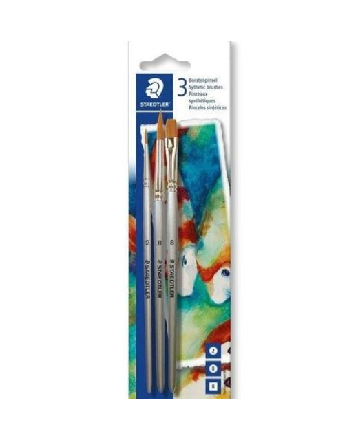 STAEDTLER BRUSH SET 3PC