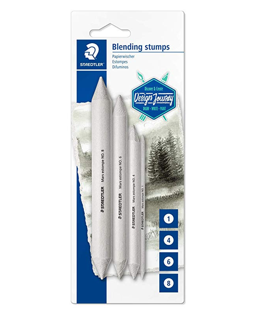 STAEDTLER BLENDING STUMPS OF 4 SIZES