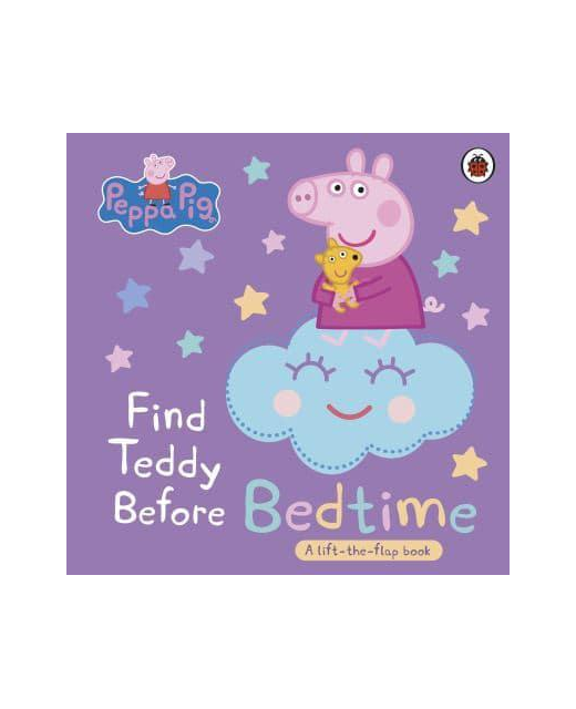PEPPA PIG FIND TEDDY BEFORE BEDTIME FLAP BOOK