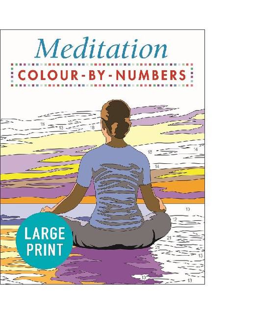 MEDITATION COLOUR BY NUMBERS
