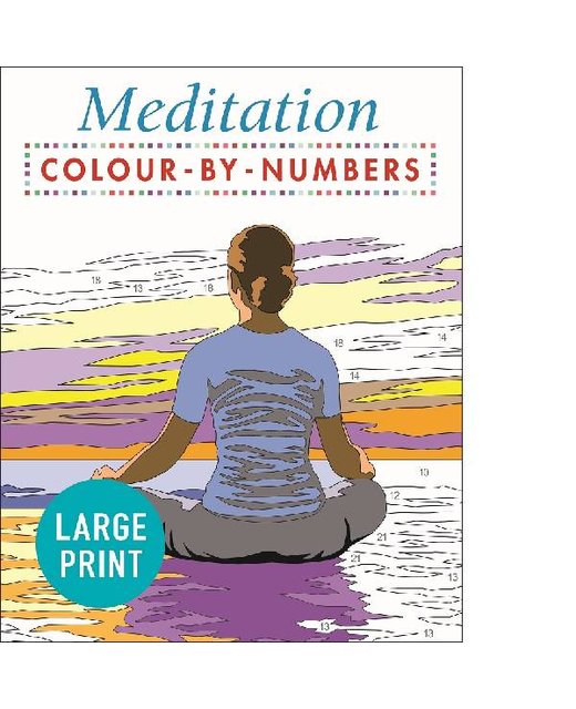 MEDITATION COLOUR BY NUMBERS